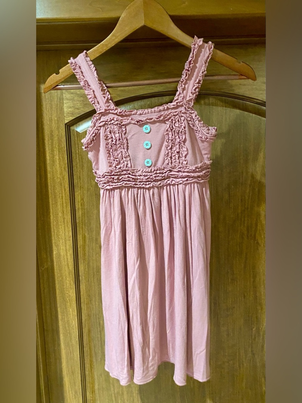 Matilda Jane Dusty Rose Ruffle Dress